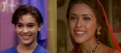 Alyssa Milano vs. Hrishita Bhatt